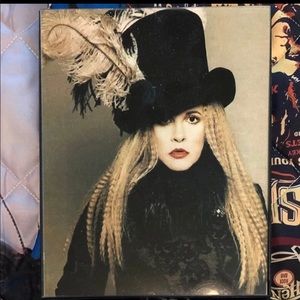 STEVIE NICKS Classic Feather Boa 8X10 Framed Photo